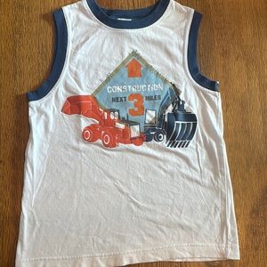 Gymboree construction themed tank 7